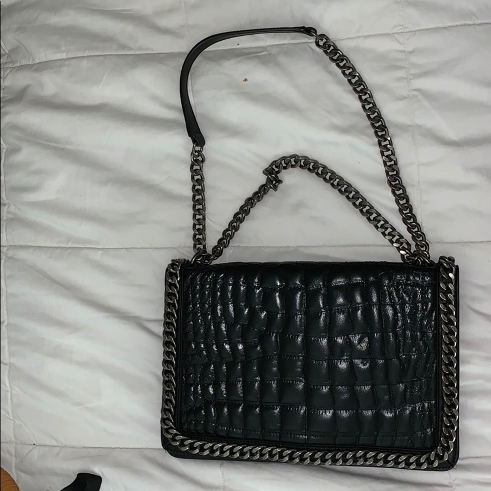 Zara chain link bag